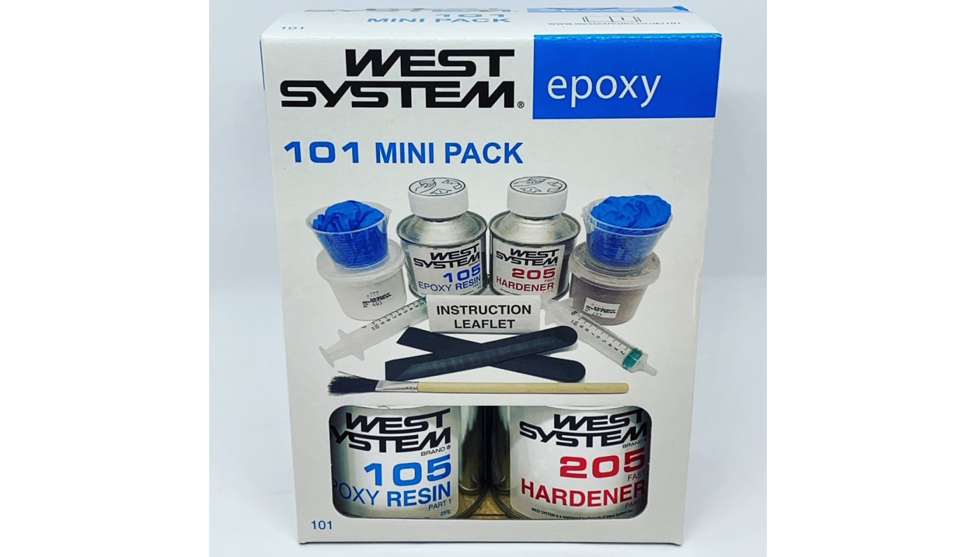 West System 101 Mini Pack – Complete Small Repair Kit for Boats, Home, and Workshop