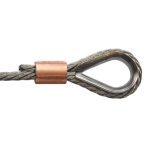4mm Copper Ferrule for Stainless Steel Wire Rope - Image 3