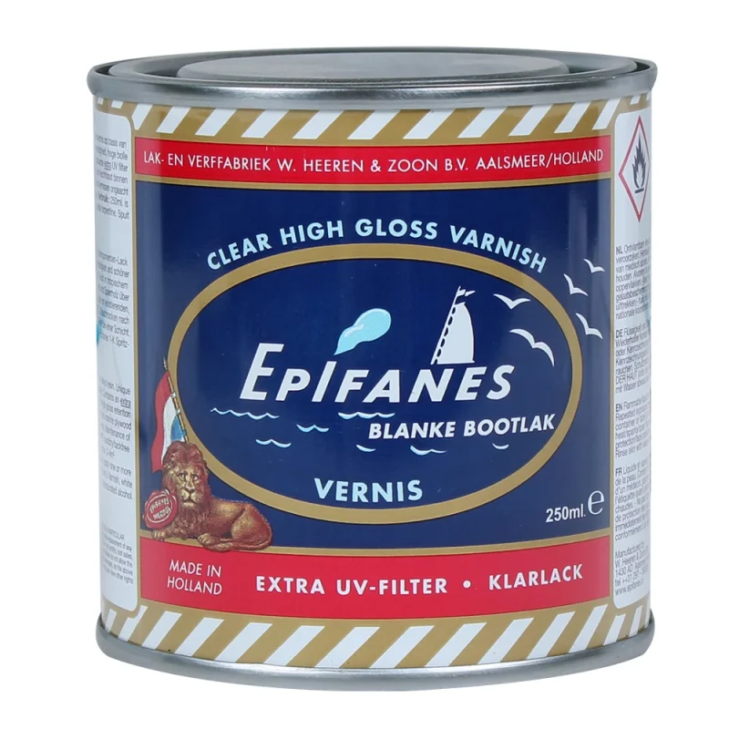 Epifanes High Gloss Clear Varnish 250ml
